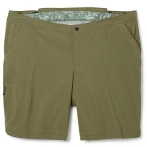 REI Co-op Women's Link Double Short Army Cot Green Padded Cycling New 1X